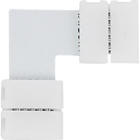Link2Home Pack of 10 LED Strip 2-Head 90° Connectors for Easy Wiring and Flexible Installation (1/3)