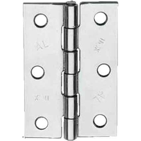 CERNIERA INOX MEZZE LARGHE PESANTI 50x40 mm Q.TA 24