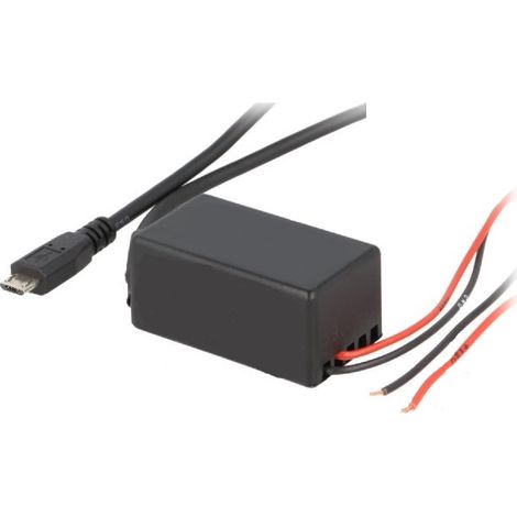 Alimentation Allume-cigareMicro-USB - 5V2.1A - 0.9m
