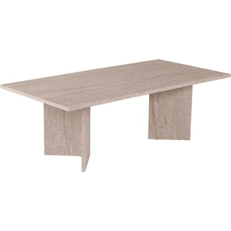 CALICOSY - Table basse avec plateau rectangulaire L120 cm - SABIN (1/5)