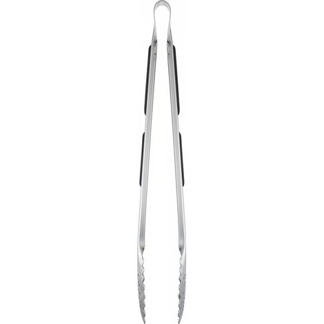 Pince alimentaire extra longue et épaisse en acier inoxydable, outil coréen pour barbecue et grillades, grande taille-AquaForge (1/3)