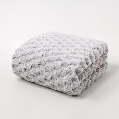 Serviette De Bain - 70 x 140 cm - Velours De Corail - Absorbante Et Rapide À Sécher - Pour Usage Domestique - 1 Pièce (1/3)