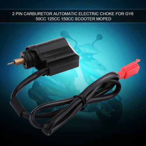 Starter Électrique Automatique Carburateur 2 Broches pour GY6 50cc 125cc 150cc Scooter Cyclomoteur (1/5)