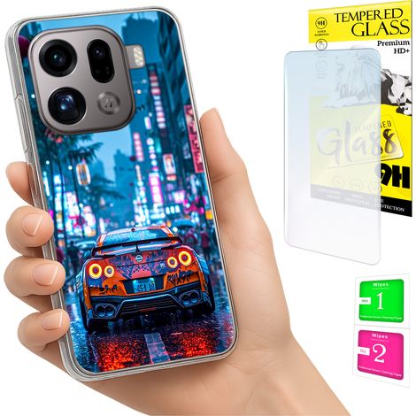 Schutzhülle für Oppo Find X9 Pro: Foto-Schutzhülle + 9H-Glas (1/5)