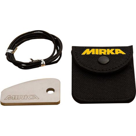 Mirka Lackhobel Ziehklinge - Shark Blade - zur Beseitigung von Lackläufen und Lacknasen / Lack Hobel für Autolack und Holz