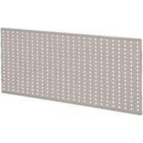 Pannello portautensili murale, in acciaio verniciato forato, dimensioni 46x98 cm
