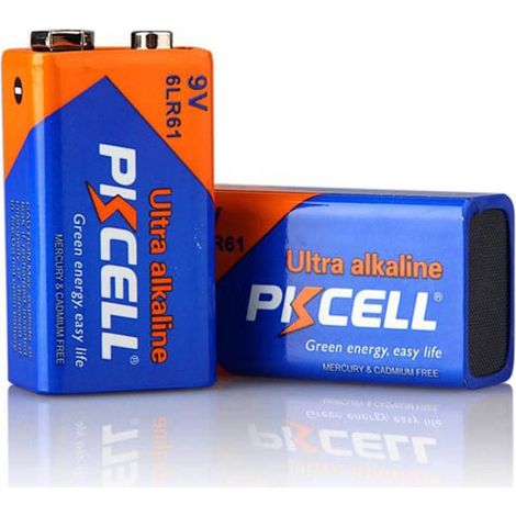 1 Pile 6LR61 9V Ultra Alcaline PKCell (1/3)