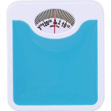 1:12 Doll House Miniatures Weighing Scale Children Funny Toy Gift Decoration Accessory (Blue) (1/5)