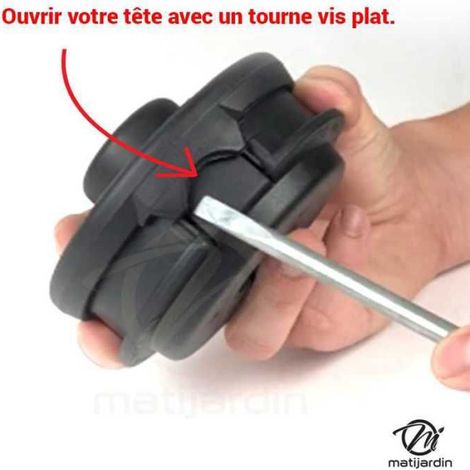 Tête débroussailleuse 2 fils Tap & Go Ø 130 mm Universelle Tecomec (1/5)