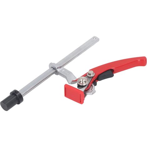 Serre-joint à cliquet pour établi de menuiserie, base de 20 mm, rail de 13,5 x 6,5 mm (1/5)