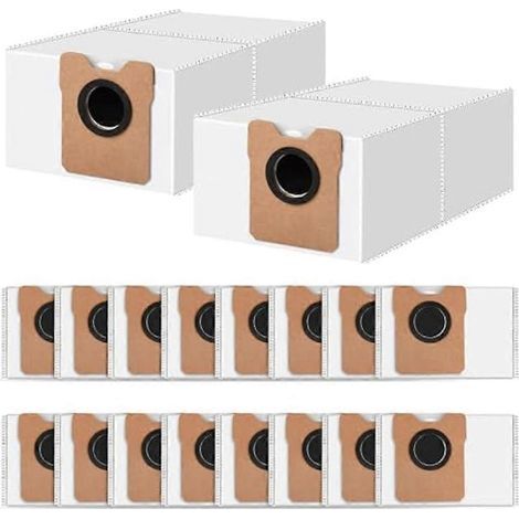 18Pack Dust Bags pour Omni C20 Robot Aspirateur – Large Capacity Aspirateur Bags – de remplacement Dust Bags (1/4)