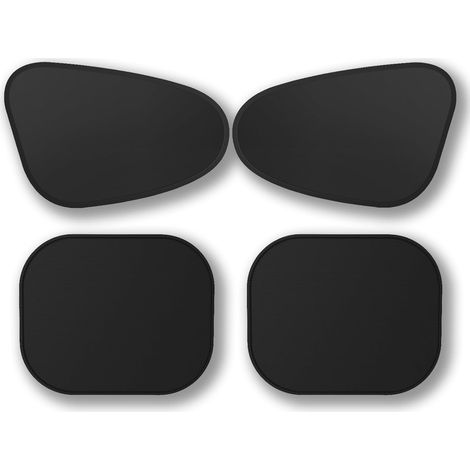 Auto-Sonnenschutzblenden, bieten Sonnenschutz, schützen den Fahrzeuginnenraum und die Privatsphäre, geeignet für alle Modelle (4-teiliges Set). (1/5)