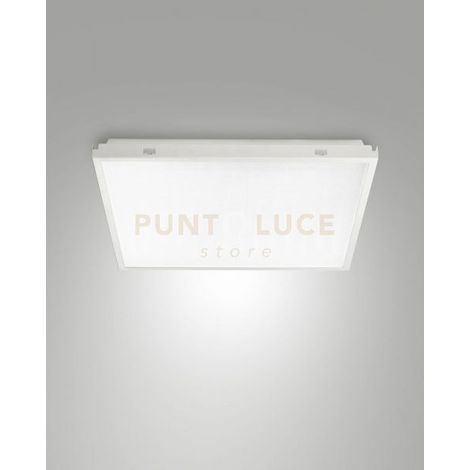MANET CLIP-IN PLAFONIERA INCASSO 60X60CM WW PRISMATIC CRI90 ON/OFF 3000K 5100LM 40W