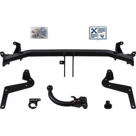 Attelage - Peugeot 308 SW II - 03/14-06/21 - rotule démontable - AUTO-HAK - Faisceau spécifique 7 broches (1/2)