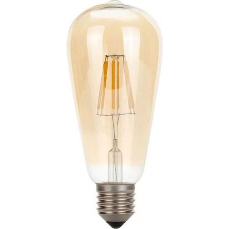Ampoule À Filament - ST64 E27 - 4 W - 2700 K - Verre Brun - Lot De 6 (1/4)