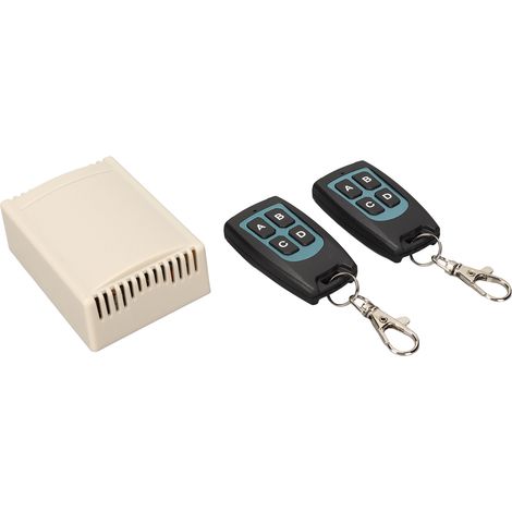 Relais de commande à distance 4 canaux 10 A, module sans fil ABS avec émetteur 433 MHz pour lève-vitre, 12 V CC / 24 V CC (1/5)