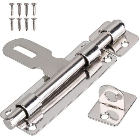 Targette en acier inoxydable 11 cm Argent (1/5)