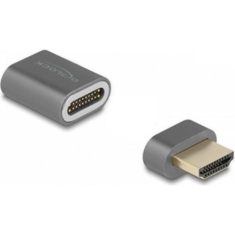 Adaptador HDMI DELOCK 66684 Gris 4043619666843 S0234606 DELOCK (1/3)