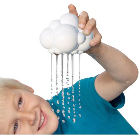 Jouet de bain Nuage de Pluie : Développement sensoriel - Jeu interactif pour enfants (1/5)