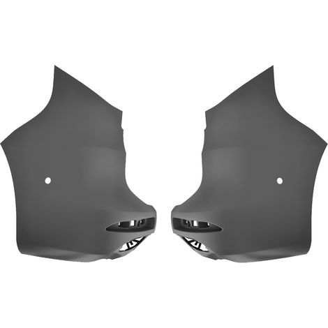 KIT CANTONALI POSTERIORI SX-DX  CON PRIMER PORTA BATTENTE CON ANGOLO MORTO (1 PORTASENSORE) - RENAULT - Kangoo 2021 -  850A84566R