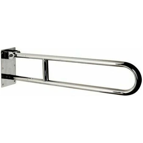 Poignée PMR pivotante en inox USIS chromé - Chromé (1/4)