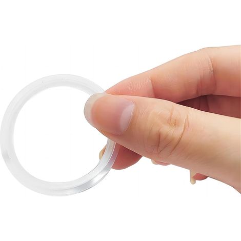 4 Pièces Toriques Joint de Soupape de Vidange 34mm, Joint pour Bouchon Lavabo et Baignoire Pop Up, Joint d’Étanchéité en Silicone (1/5)