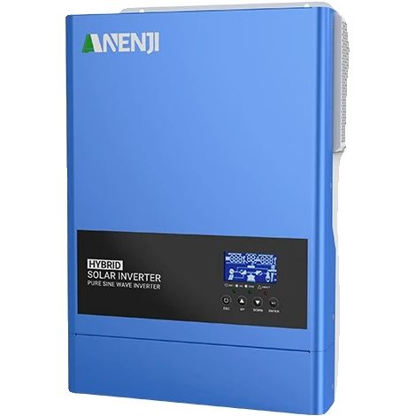 Onduleur Solaire, Sortie Onde Sinusoïdale Pure, Surveillance WiFi, ANJ-6200W-48V-WIFI, 220-240V (1/2)