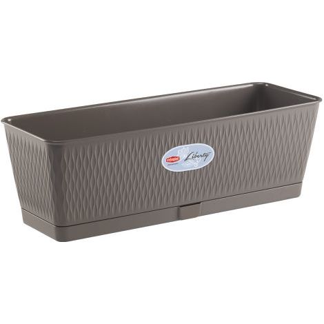BALCONETTA RETTANGOLARE 'LIBERTY' lt.9 - quarzo
