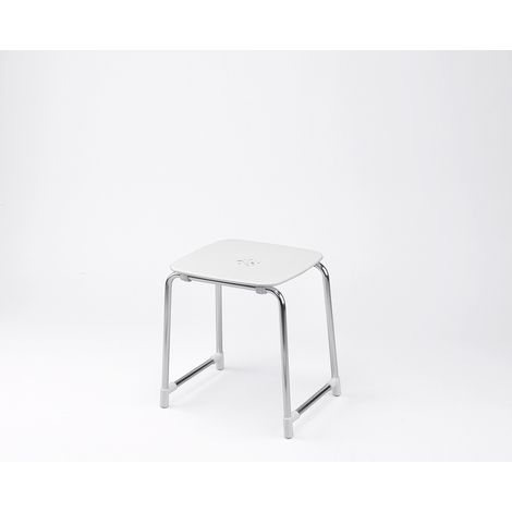 Sgabello Prima Classe Gedy 6072 Bianco (1/2)