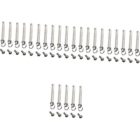 25 jeux de rivets et d'écrous pour accessoires réparation pliables, outils à main, installation (1/5)