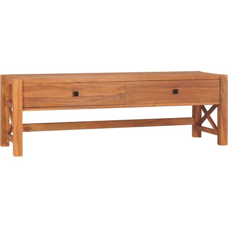 TV-Schrank 140x40x45 cm Teakholz
