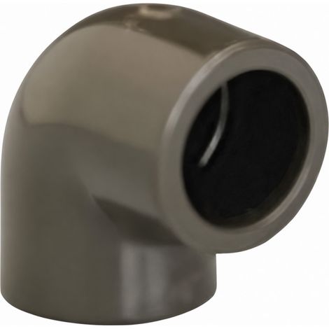 Bogen 90° PVC HTA -Wärme- weiblich/weiblich D.25