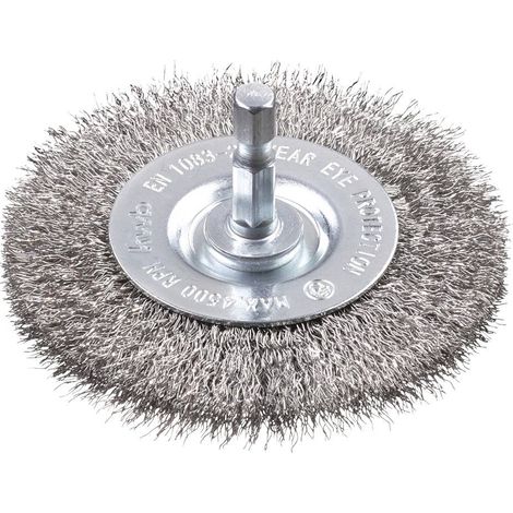 kwb BROSSE À DISQUE, FIL EN ACIER INOXYDABLE, ONDULÉE 609830 1 pc(s) (1/4)