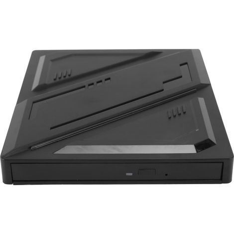 Lecteur CD/DVD externe pour ordinateur portable, compatible cartes mémoire et cartes de stockage, USB 3.0, graveur CD/DVD +/-RW portable. (1/5)