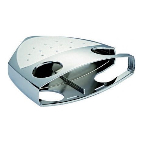 Console Grohe chromée (1/2)
