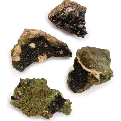 Spécimens minéraux - Epidote (environ 10 pièces)- Vendu par 1 (1/4)