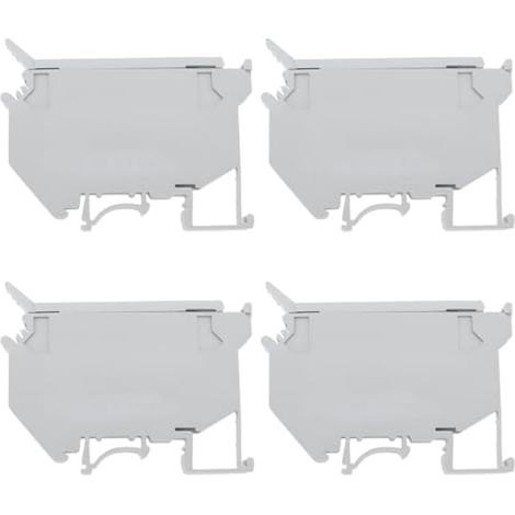 4 x Bornes de fusible UK5-HESI sans voyant LED 6,3 A pour fusibles 5 x 20 mm gris (1/5)
