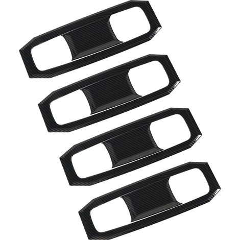 Couvercle de vide-poche Portière Extérieur Style Carbone Décoratif Anti-Rayures pour 1500 2023, Lot de 2 (1/5)