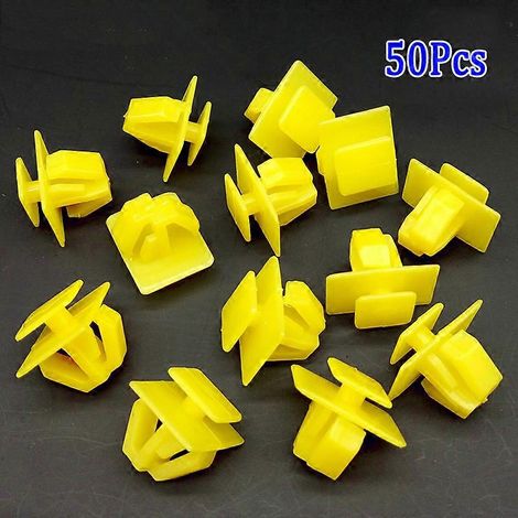 Kit de fixation pour moulure de bas de caisse Hyundai 87758-35000, pare-chocs jaune Santa (1/4)