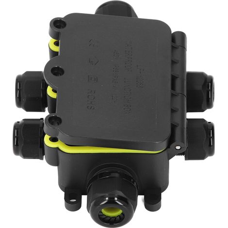 Boîte de dérivation étanche IP68 6 entrées pour câbles électriques, raccord extérieur pour lampadaires (1/5)
