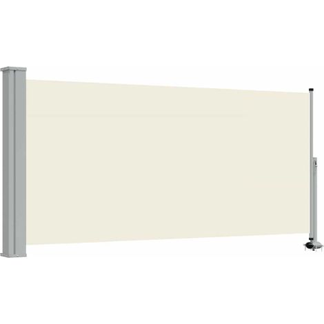 Maison Exclusive - Tenda da Sole Laterale Retrattile 120 x 300 cm Crema