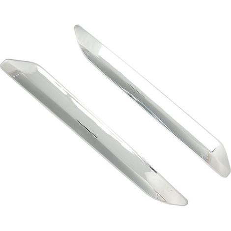 2pcs Couverture de Décoration de Pare-chocs Avant, Remplacement de Bande de Pare-chocs Avant pour Citroen C5 X7 2007-2015, Gauche Droite Anti-rayures Chrome Argent-DOU (1/4)