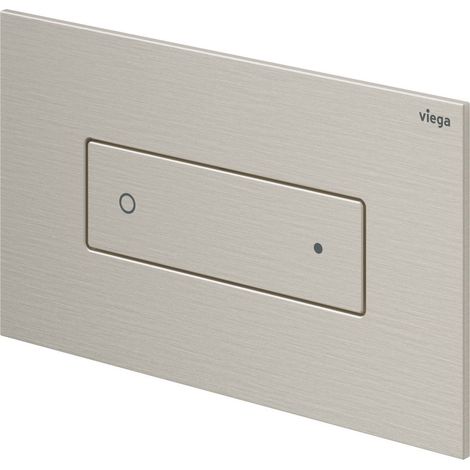 Viega Visign for Style 22 WC-Betätigungsplatte 8612.1 Edelstahl gebürstet (1/4)