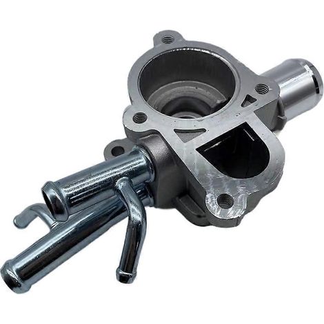 Boîtier pour thermostat de liquide de refroidissement () - compatible Hyundai Accent, Elantra, Matrix, Getz et Kia Rio - réf. 2562026100 25620-26100 (1/5)