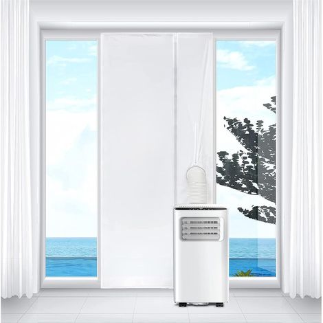 Aiducho – Joint de porte pour climatiseur mobile 210x90 cm – Tissu Oxford 210T – Installation facile – Compatible avec tous les climatiseurs mobiles (1/5)
