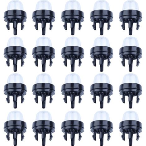 20pcs Ampoule d'Amorçage Snap-in Compatible avec Walbro 188-512 188-512-1 Poulan Ryobi Craftsman Homeliter STHIL Zama Echo McCulloch Carburateur (1/5)