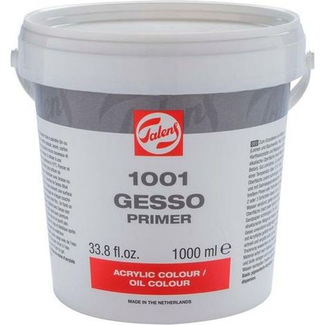 Talens 1001 Gesso Primer 1 litro per pittura acrilica