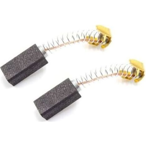 2x Brushes in charcoal, charcoal engine 6mm x 8mm x 18mm for tools electric by ex. Hitachi, Makita, Milwaukee, Panasonic, Ryobi, Stihl (1/5)