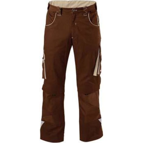Pantalon de travail Homme FORTIS 24, Brown/beige,Gr.64 (1/2)