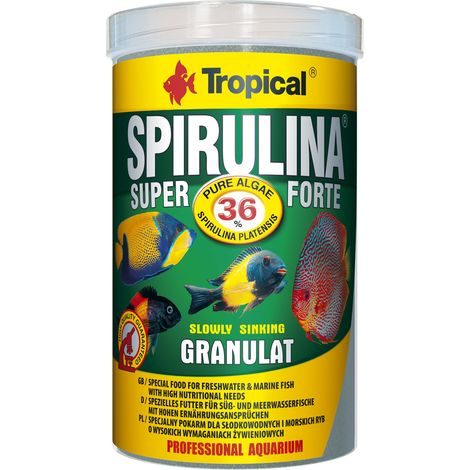 Granulés Super Spiruline Forte 250 ml/150 g